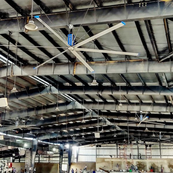 accurate air ventilation with hvls fan