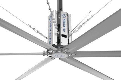 Commercial HVLS Ceiling Fans for “Small” Spaces