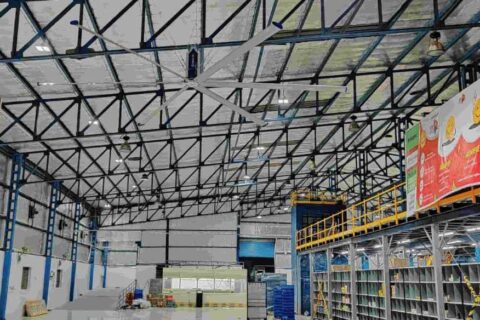 How to Keep Your Factory Cool with HVLS Fans?