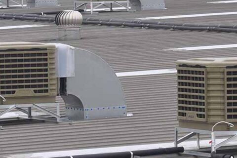 What is an industrial ventilation system?