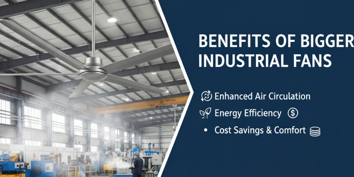 Benefits of Buying Bigger Industrial Fans