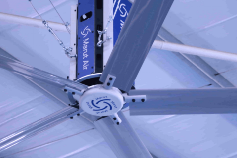 Industrial HVLS Fans for Chemical Processing Plants
