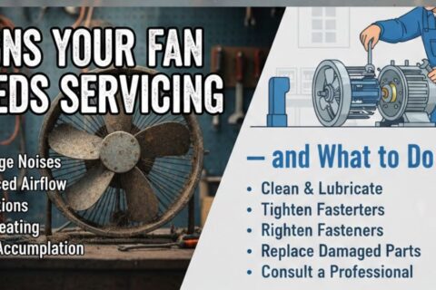 Signs Your Fan Needs Servicing — and What to Do Next