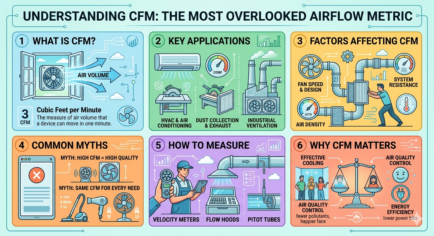 Understanding CFM: The Most Overlooked Airflow Metric