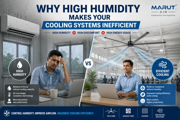 Cooling system running but room still feels humid