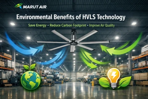 Environmental efficiency with HVLS technology