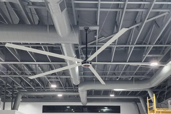 Big Ceiling Fans Enhance Air Circulation 
