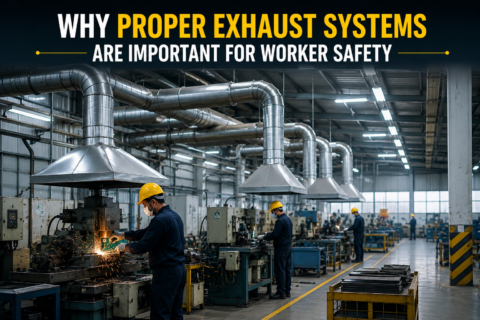 Exhaust fans for large spaces