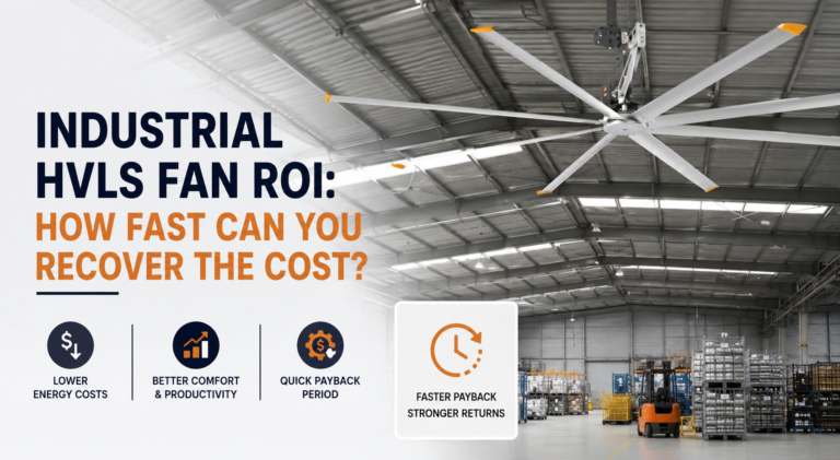Industrial HVLS Fan ROI: How Fast Can You Recover the Cost?