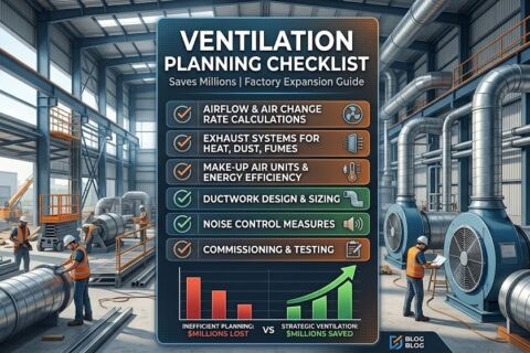 Factory Expansion? Here's the Ventilation Planning Checklist That Can Save You Millions