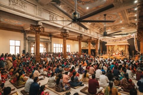 Helicopter Fans for Temples & Large Halls: Comfort for Big Gatherings
