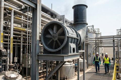 Why FRP Exhaust Fans Are Best for Corrosive & Chemical Industries