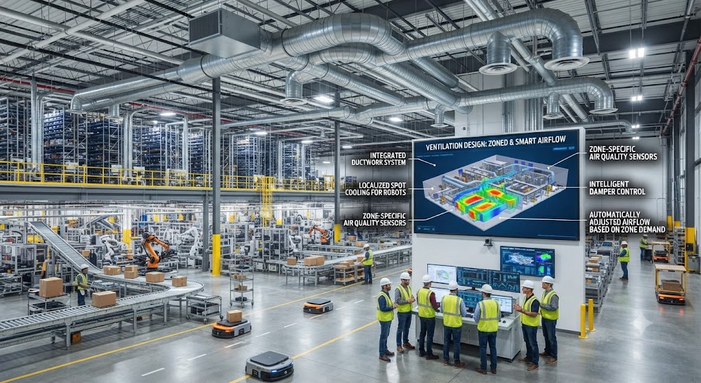 Practical Ways to Design Ventilation for an Automated Facility