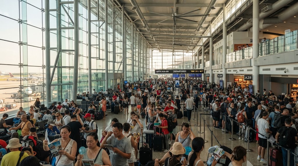 Why Airports Are Installing HVLS Fans for Passenger Comfort