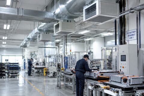 Ventilation Requirements for EV and Battery Manufacturing Facilities