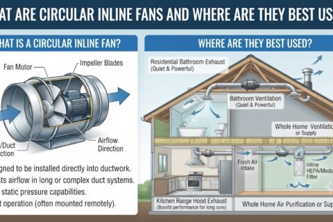 What Are Circular Inline Fans and Where Are They Best Used?