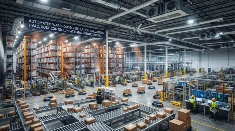 Why Automated Warehouses Need a Different Ventilation Strategy